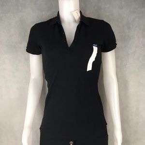 Arizona Jean Co. Black Polo Top (NWT)